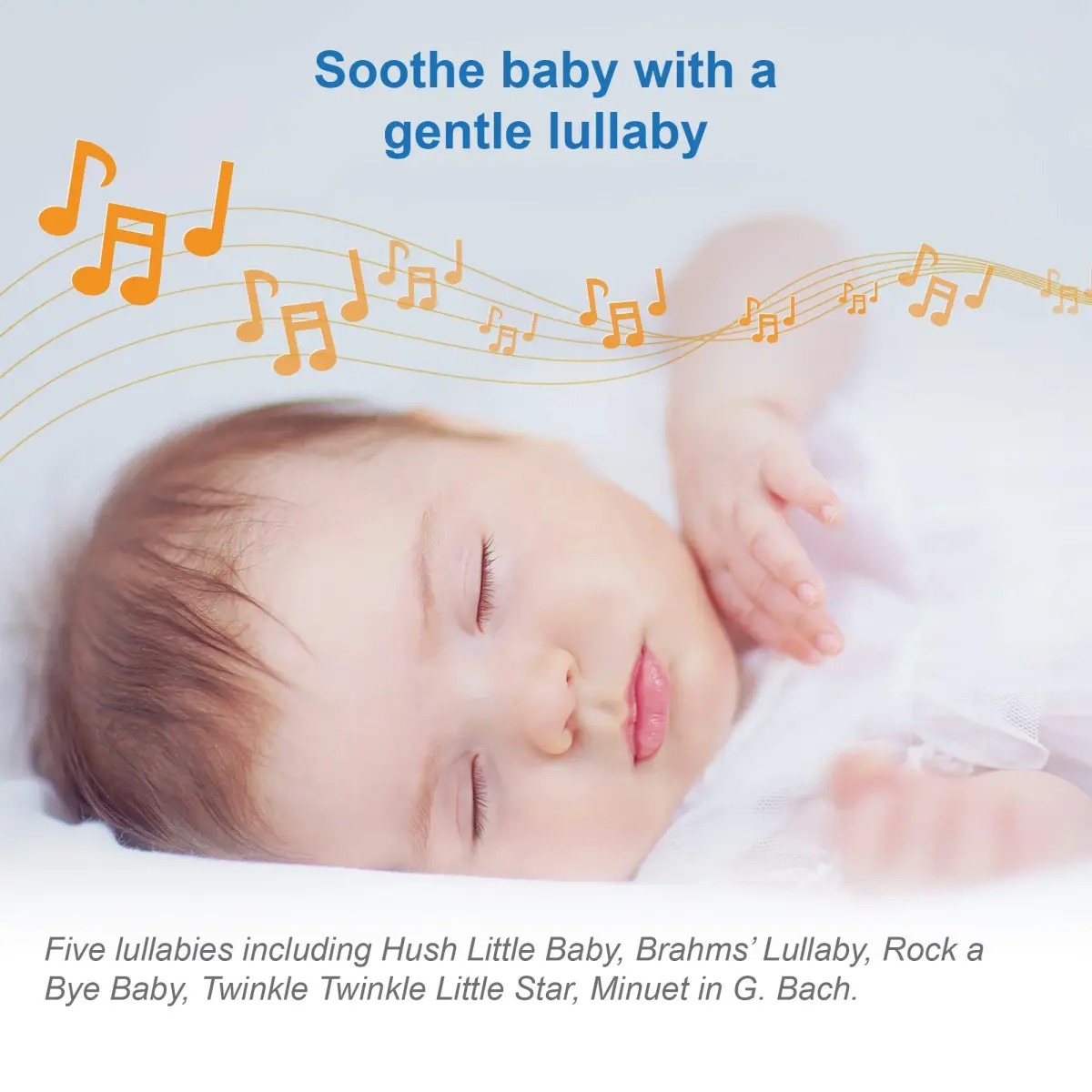 VTech Myla The Monkey Baby Sleep Soother with White Noise Machine | Rechargeable Battery - view 6