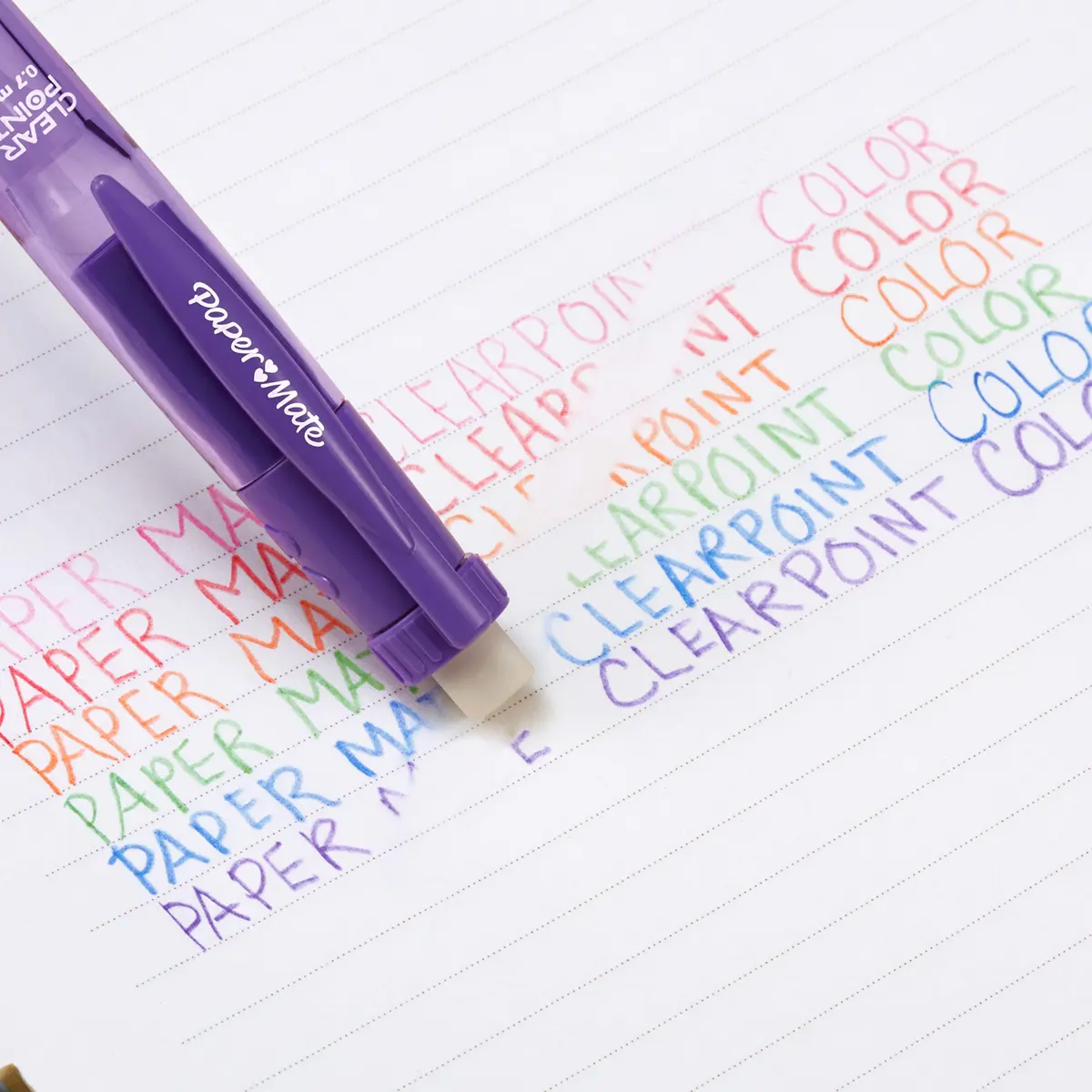Paper Mate Clearpoint Mechanical Pencils 0.7mm | Vibrant Erasable Color Lead, Refillable, Comfortable Grip (70-120 chars) - view 9