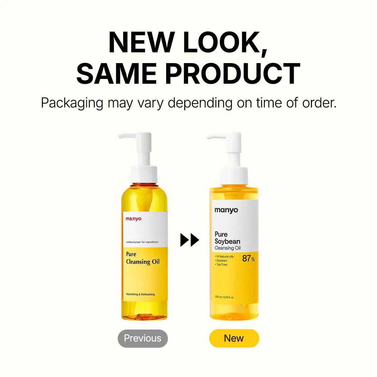 MANYO Pure Cleansing Oil 200ml (6.76 fl oz) | Deep Pore Cleanser for All Skin Types - view 3