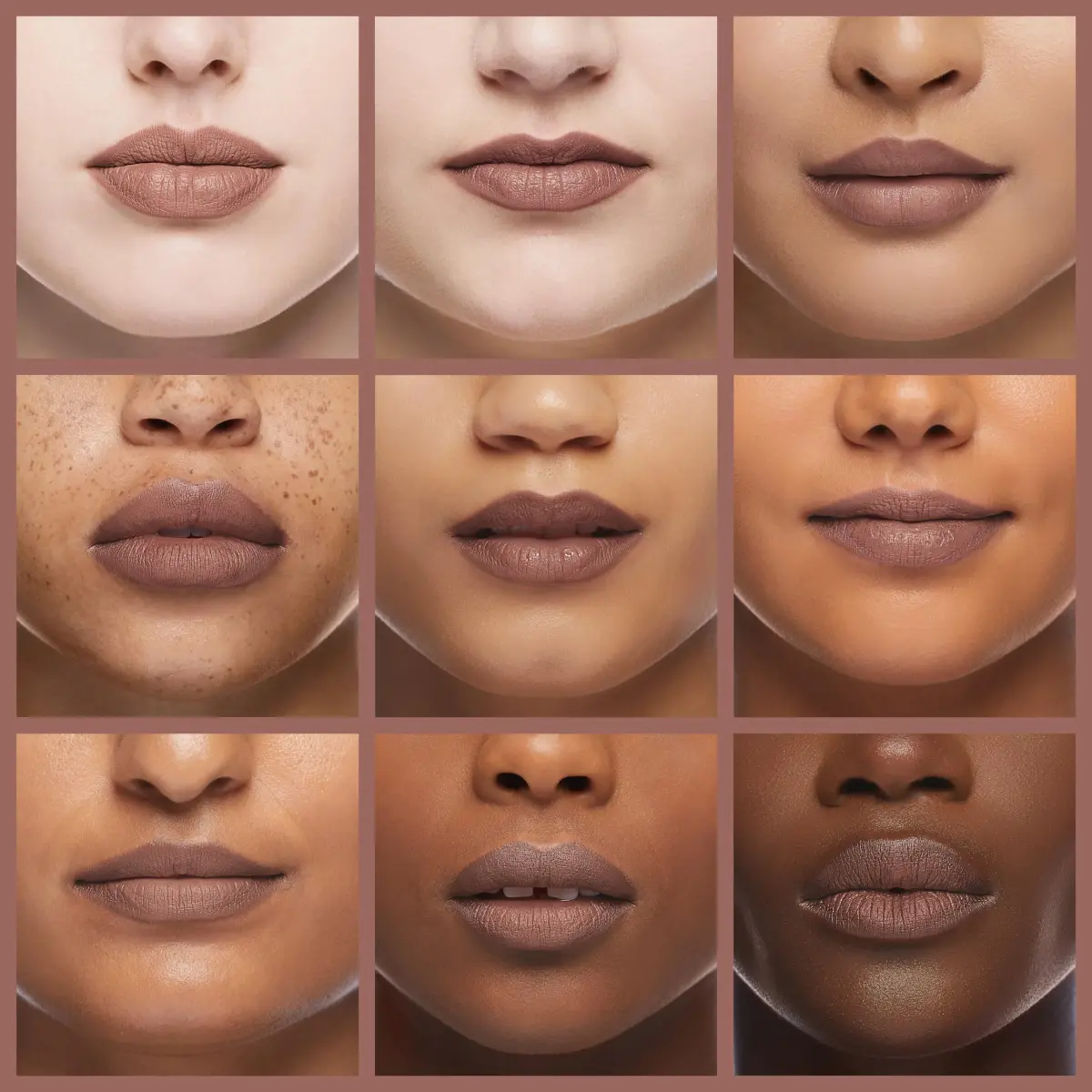 NYX PROFESSIONAL MAKEUP Lip Lingerie Matte Liquid Lipstick - Bustier (Dusty Mauve), 3.4ml - view 3