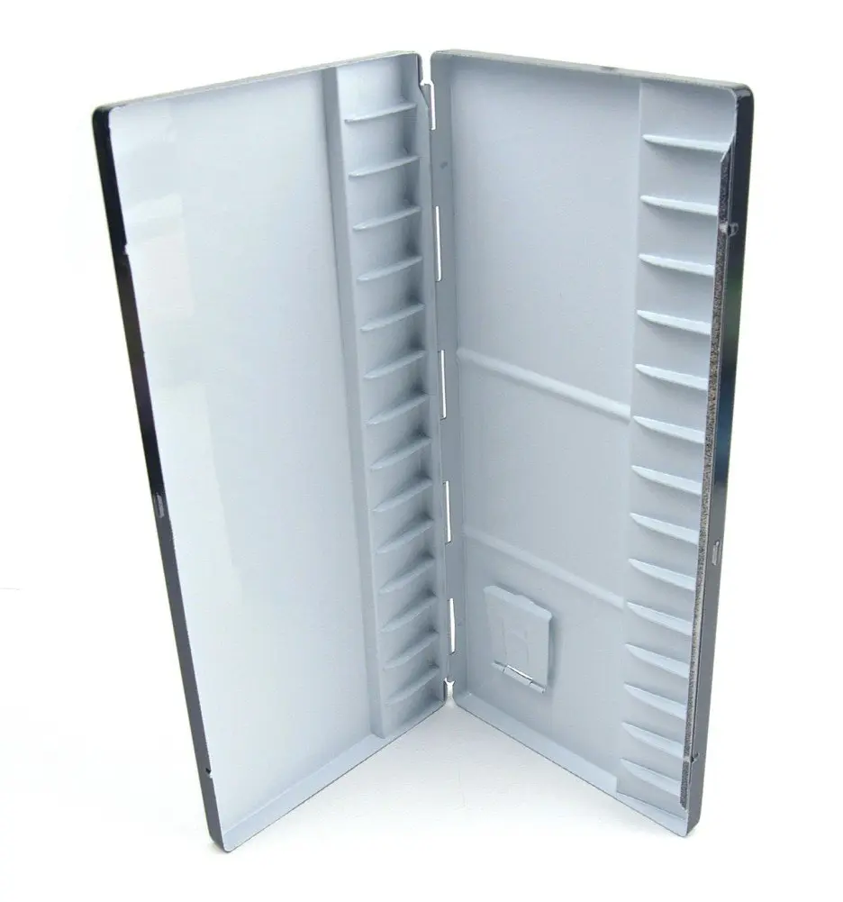 Color Around Aluminum Watercolor Palette 30 Well | Durable, Portable & Easy to Use (11.9"x5.4"x0.8") - view 2
