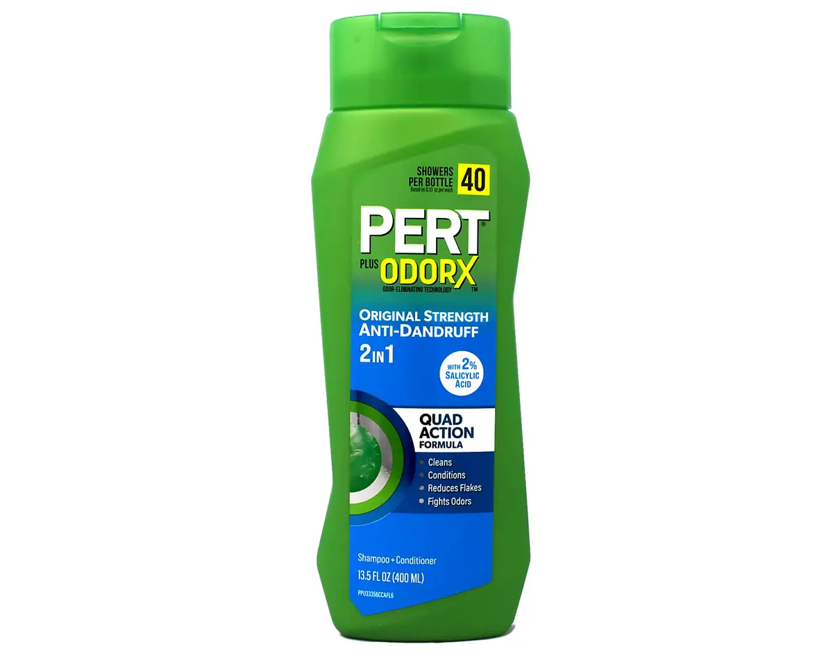 Pert 2 IN 1 Shampoo and Conditioner 13.5 Fl Oz Pack of 6 | Anti-Dandruff, Classic Clean - view 5