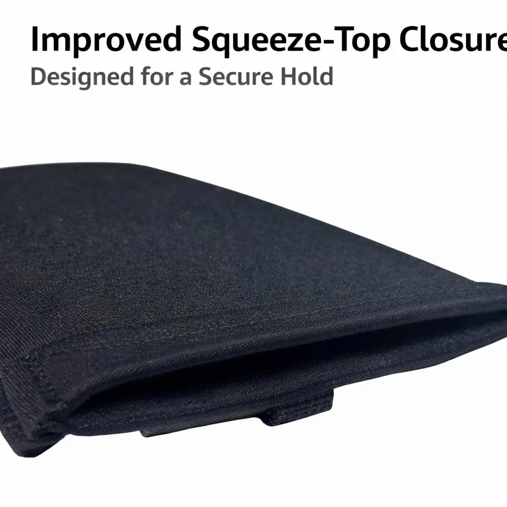 Quintessentialz Neoprene Sunglasses Pouch with Carabiner & Belt Loop | Soft Self-Closing Glasses Case for Large Sunglasses or Phone (One Size) - view 7