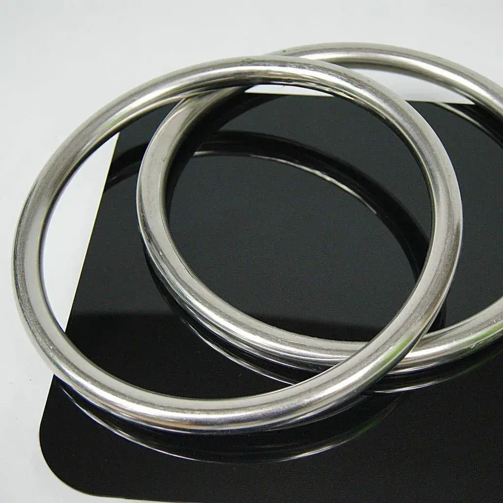 HYOUT Wing Chun Stainless Ring Yewen Sau Sticky Hand Strength Training Tsun Siu Lum Kung Fu Self Defense Gun 21 cm (8.27 inch) - view 7