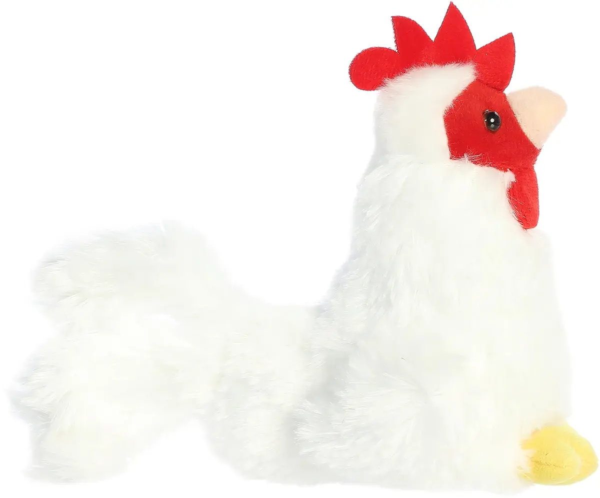 Aurora Mini Flopsie Chicken Plush Toy 10 cm (4") | Soft & Adorable Stuffed Animal - view 4