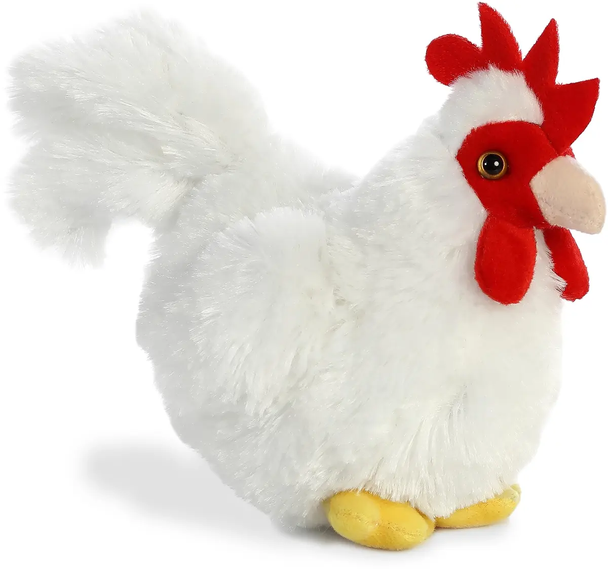 Aurora Mini Flopsie Chicken Plush Toy 10 cm (4") | Soft & Adorable Stuffed Animal - main product image