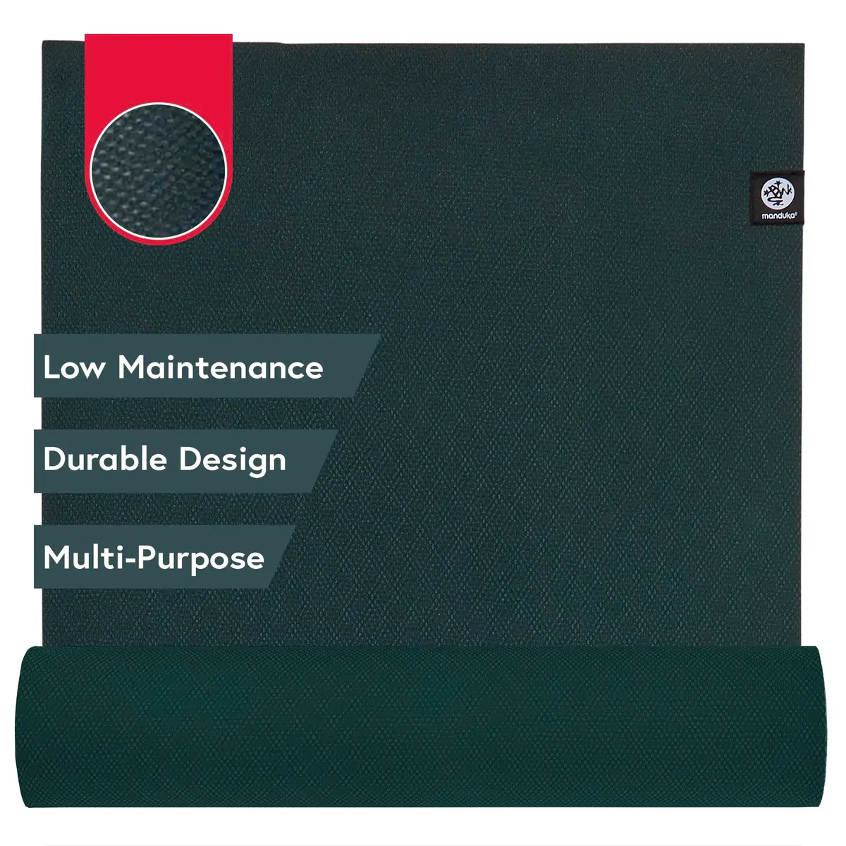 Manduka X Yoga Mat 71" x 24" | 5mm Thick TPE Fitness Mat for Yoga, Pilates, Cardio | Thrive - main product image