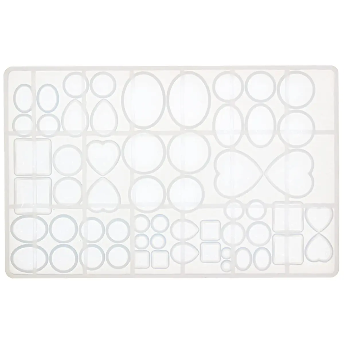 FUNSHOWCASE Large Silicone Jewelry Mold Set | 29 Designs, 58 Cavities for Resin, Clay, Pendant & Earring Making - view 2