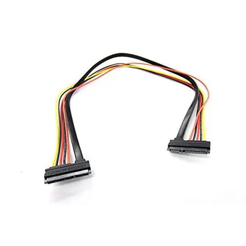 Micro SATA Cables 22 Pin SATA Female to Female Cable 55 cm (22 inches) | 6 Gbps Data Transfer - view 2