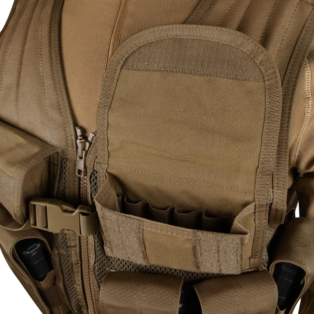 Condor Tactical Vest Coyote Brown | Adjustable, Breathable & Modular for Military & Outdoor Use - view 7