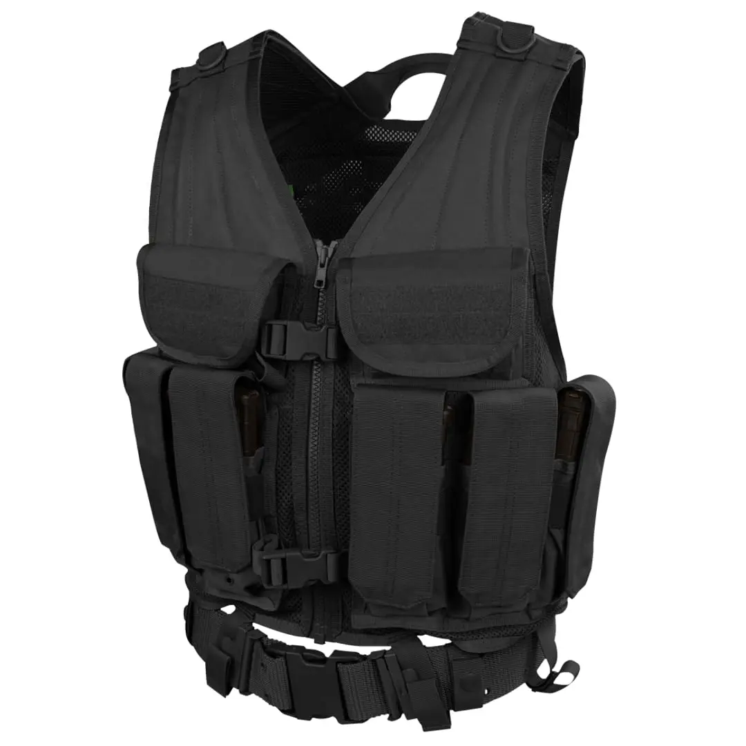 Condor Tactical Vest Coyote Brown | Adjustable, Breathable & Modular for Military & Outdoor Use - view 2