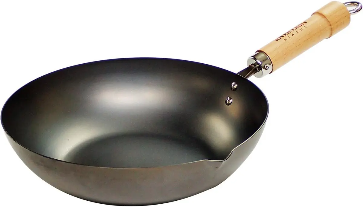 River Light Iron Frying Pan 30cm | Induction Compatible, Rust-Resistant, Made in Japan - main product image