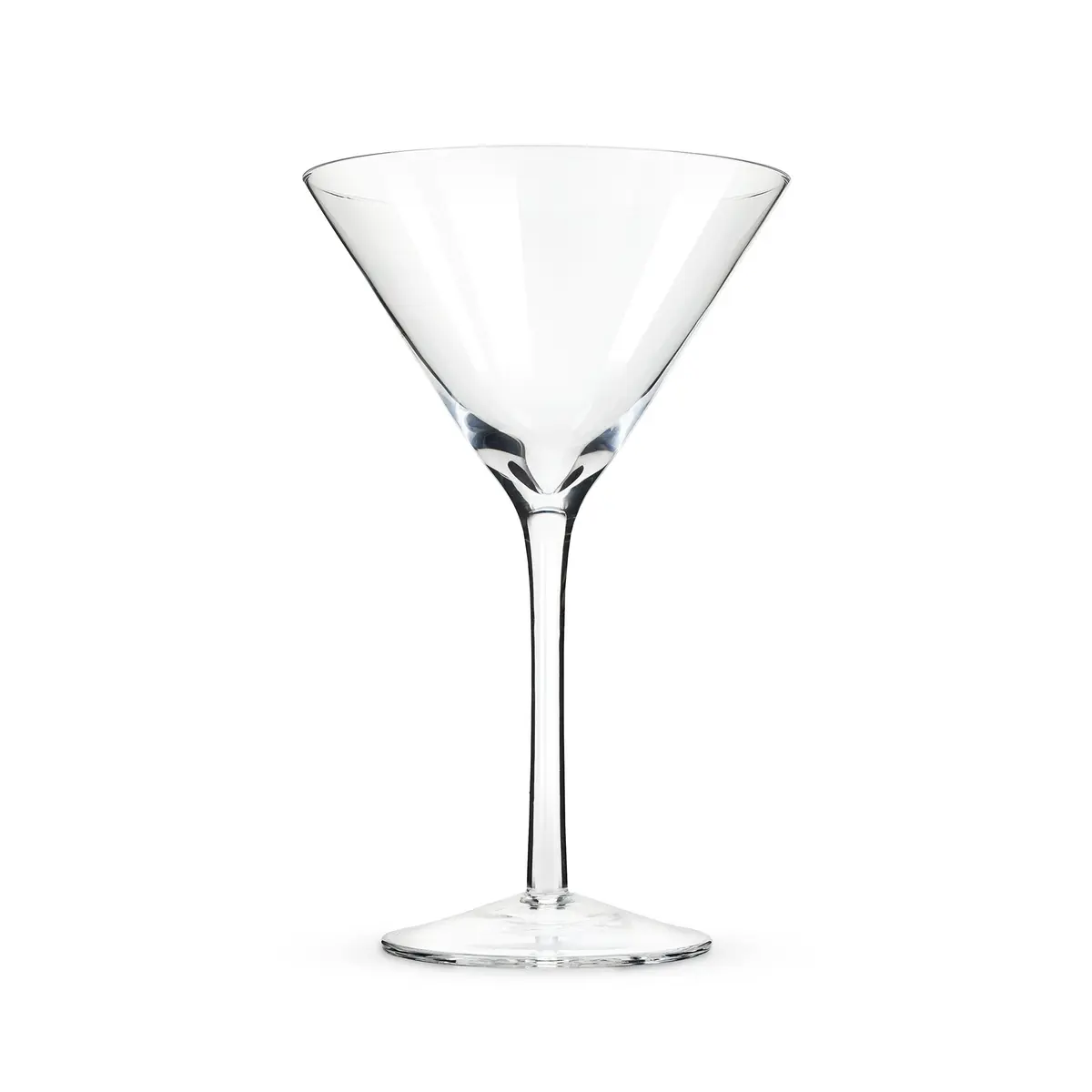 TRUE Manhattan Martini Glass, Crystal Cocktail Coupes, 12 oz, Set of 4 | Classic Triangular Design for Elegant Entertaining - view 5