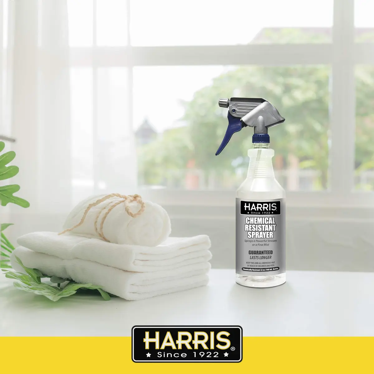 HARRIS Chemically Resistant Spray Bottle 32oz | Heavy Duty Lab & Scientific Use - view 6