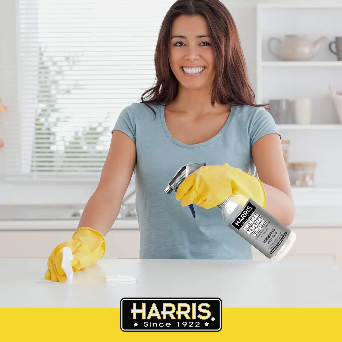 HARRIS Chemically Resistant Spray Bottle 32oz | Heavy Duty Lab & Scientific Use - view 4