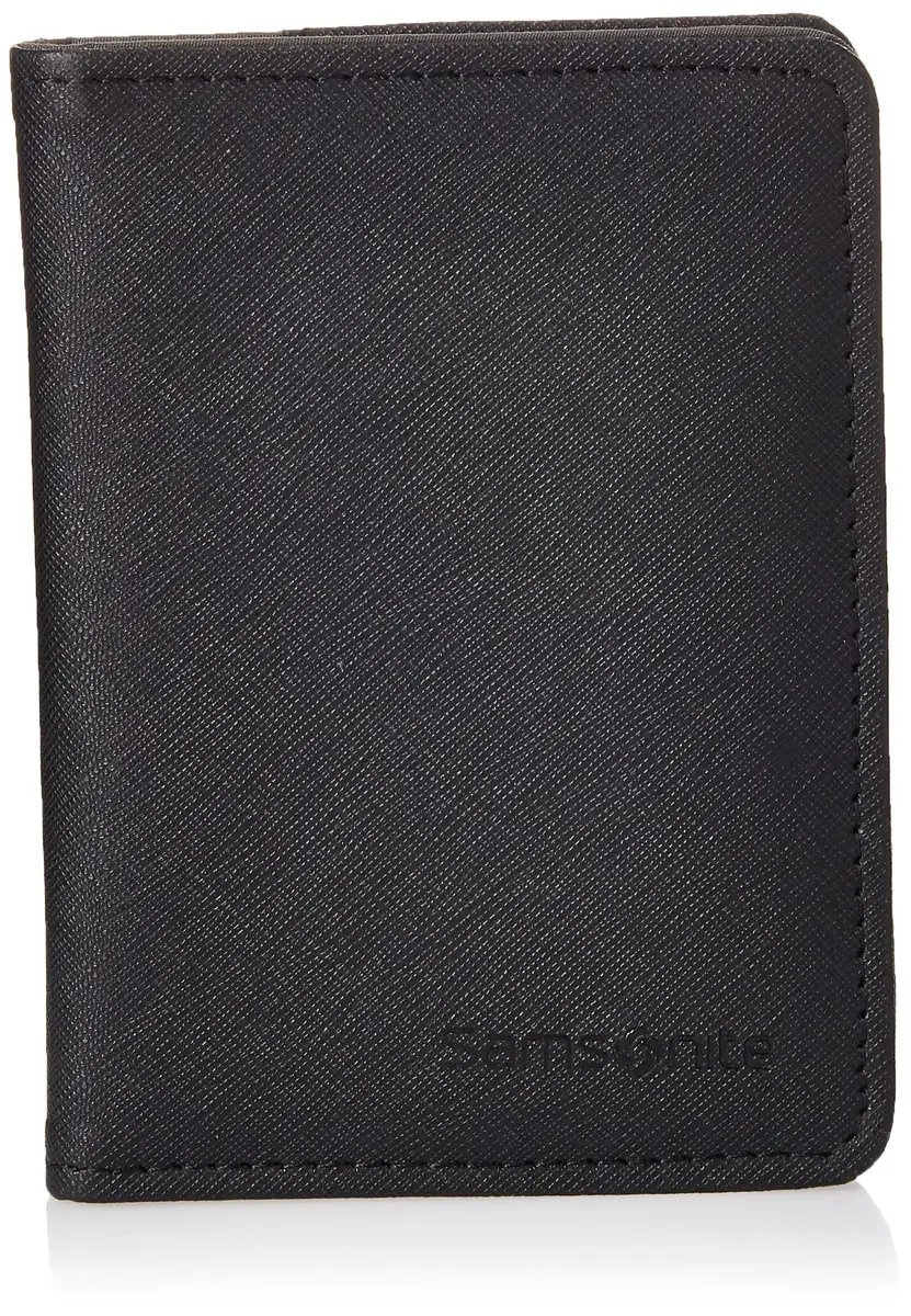 Samsonite RFID Passport Wallet Black | Slim RFID Protected Travel Accessory - main product image