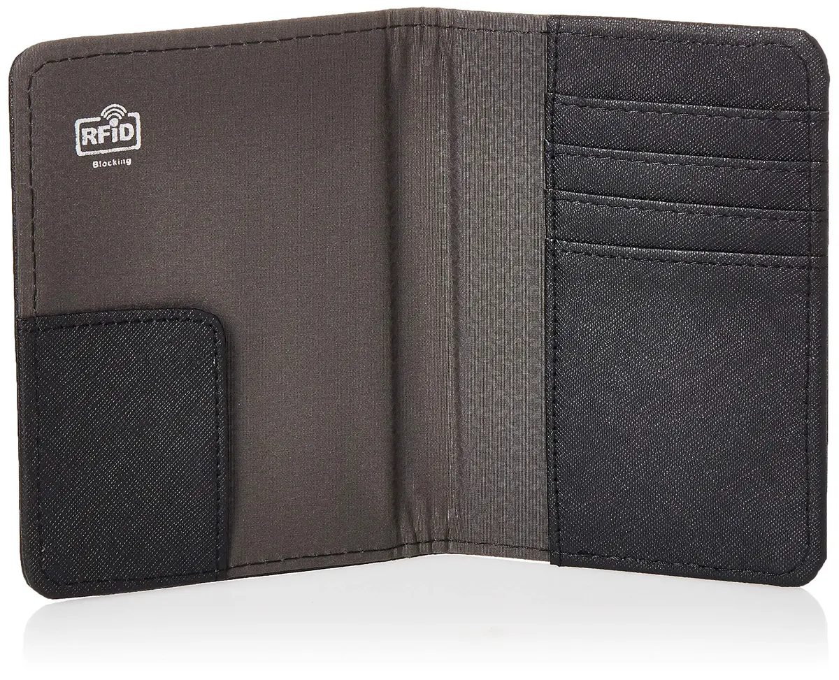 Samsonite RFID Passport Wallet Black | Slim RFID Protected Travel Accessory - view 4