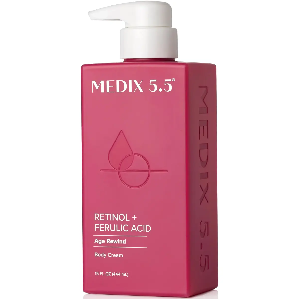 Medix 5.5 Retinol Firming Body Lotion 444ml (15 Fl Oz) | Targets Crepey Skin & Wrinkles - main product image