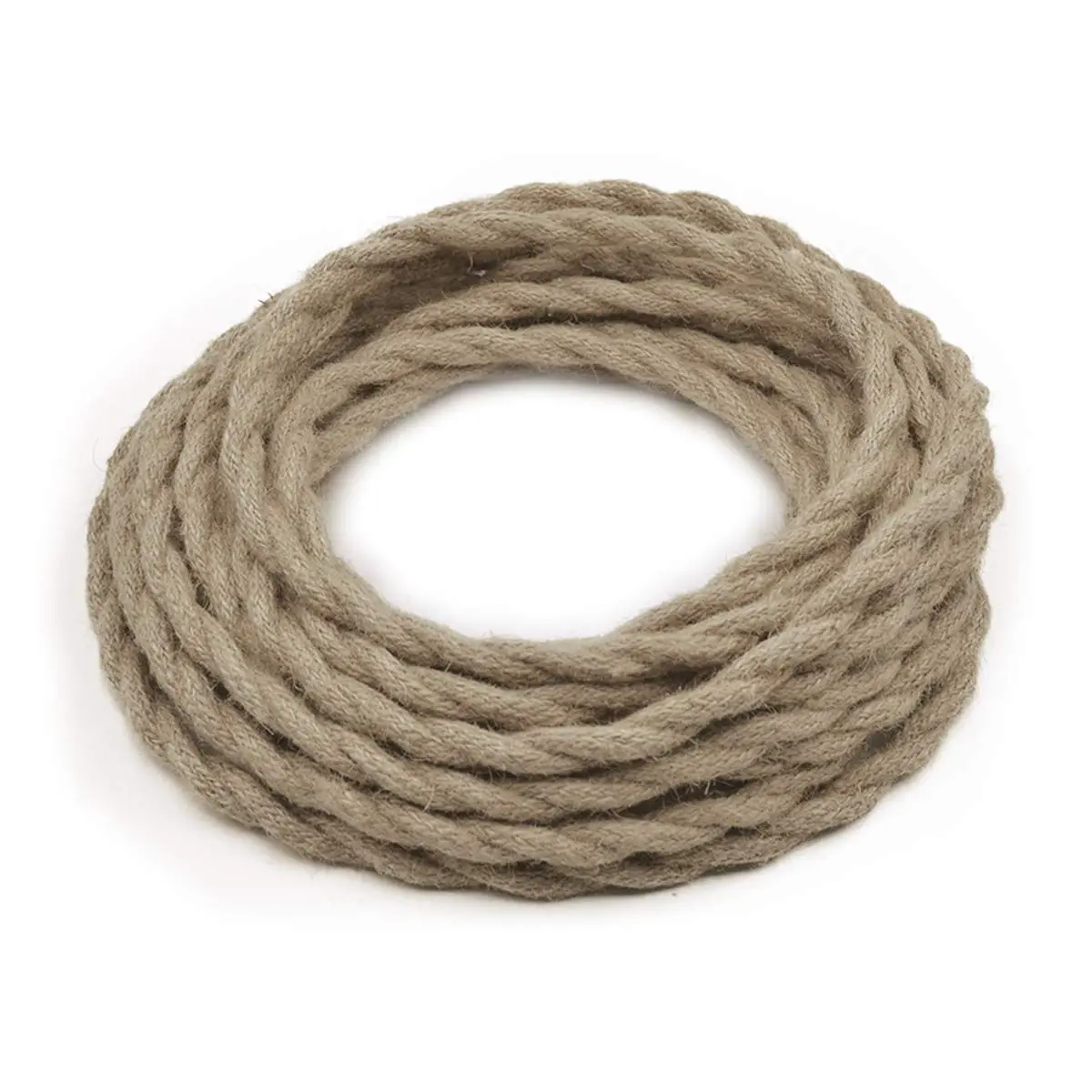 HESSION 32.8ft Twisted Electric Rope Light Cord | Vintage Industrial Lamp Wire - main product image