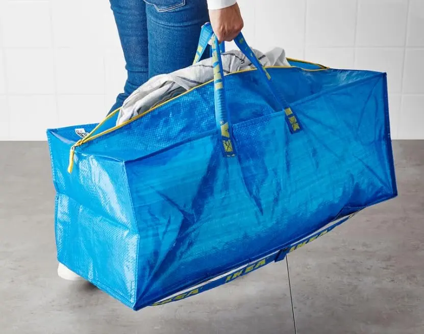IKEA Frakta Storage Bag Extra Large 8 Pack | Durable polypropylene, Blue, Space Saver Bags - view 5