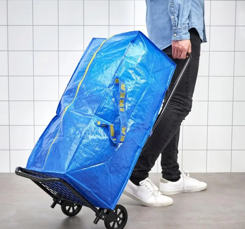 IKEA Frakta Storage Bag Extra Large 8 Pack | Durable polypropylene, Blue, Space Saver Bags - view 6
