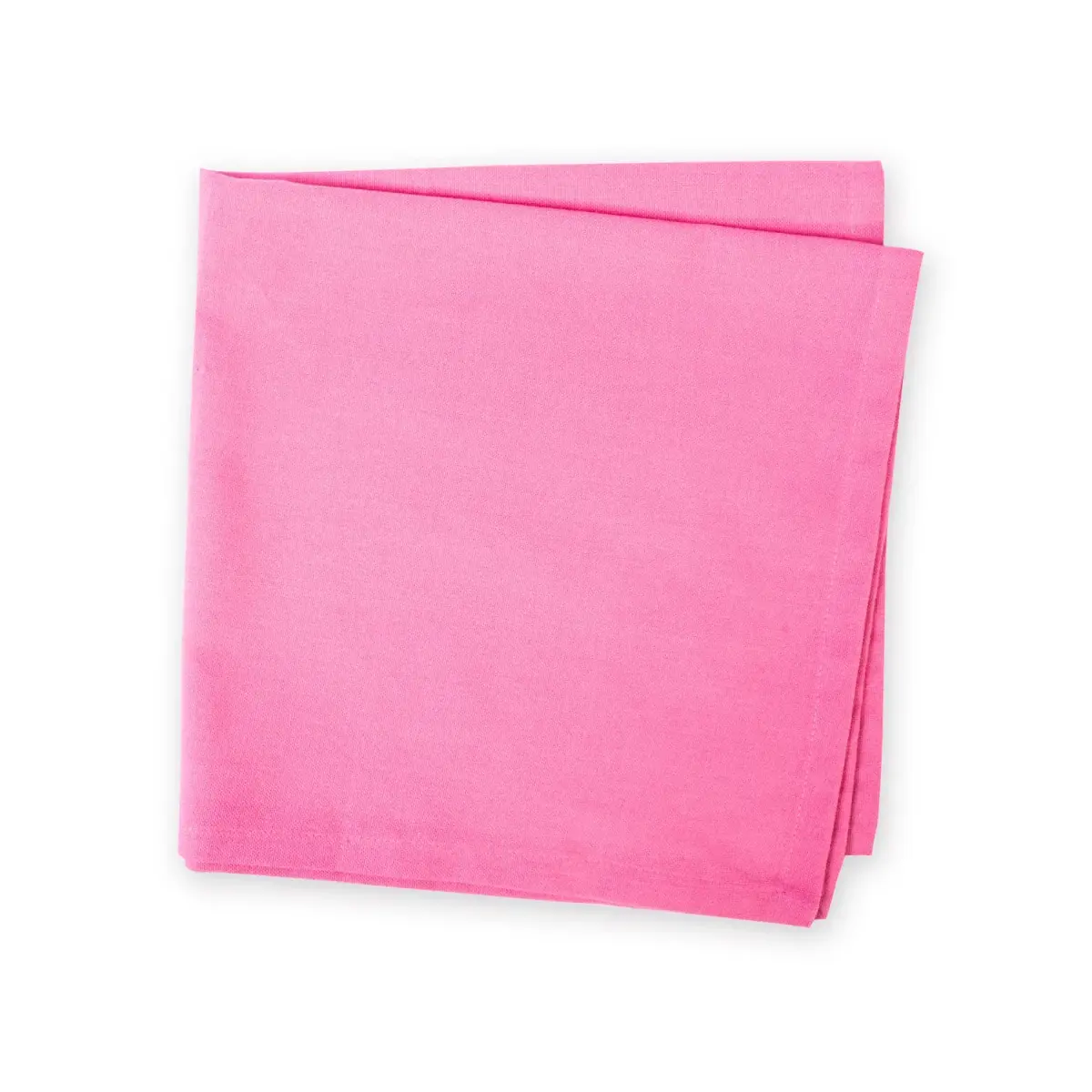 DII Solid Cotton Napkin Set Flamingo 50.8cm x 50.8cm (20" x 20") | Set of 6 Oversized Napkins for Dining - view 3