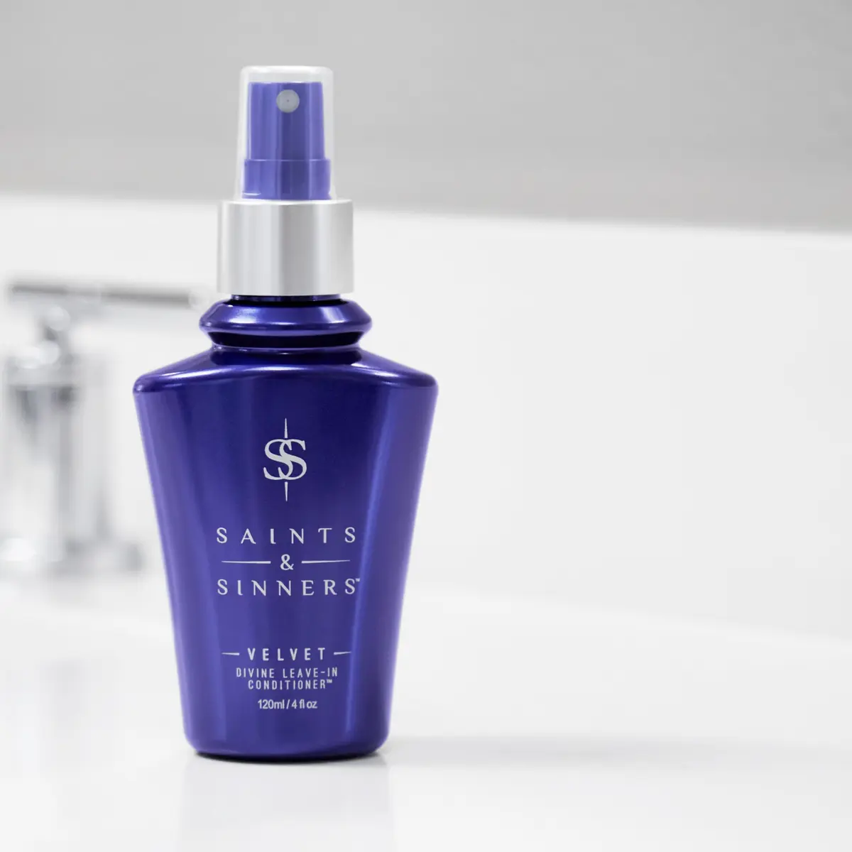 Saints & Sinners Velvet Divine Leave-In Moisturizing Conditioner 4oz | Detangles & Protects All Hair Types - view 5