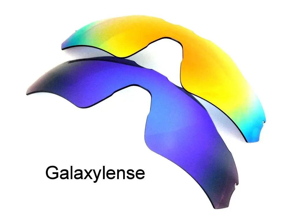 GALAXYLENSE Replacement Lenses for Oakley Radar EV Path Blue&Red Polarized 2 Pair | UV400 Impact Resistant - view 2