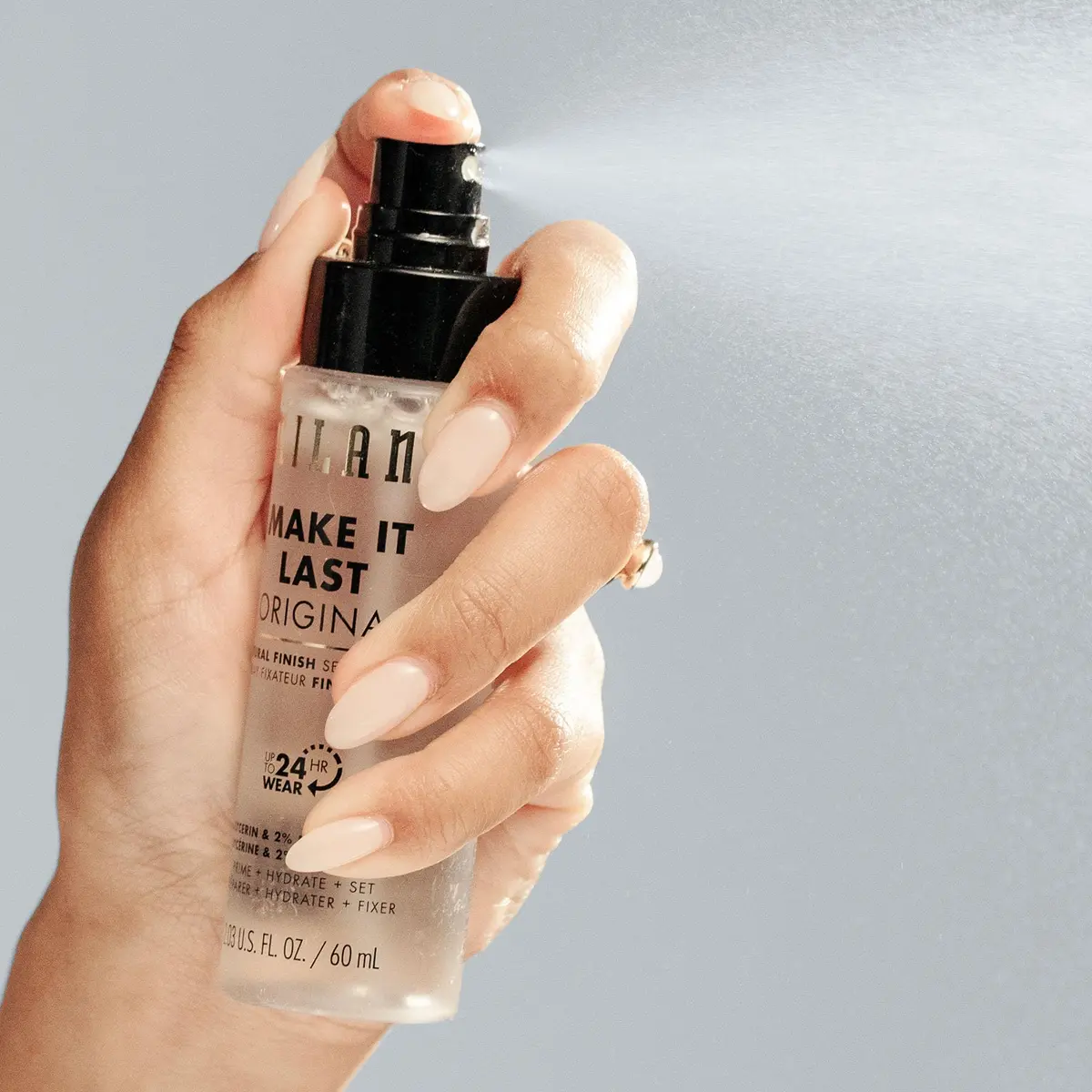 Milani Make It Last Original Natural Finish Setting Spray + Primer 59ml (2 Fl Oz) | Locks Makeup for 24 Hours - view 6