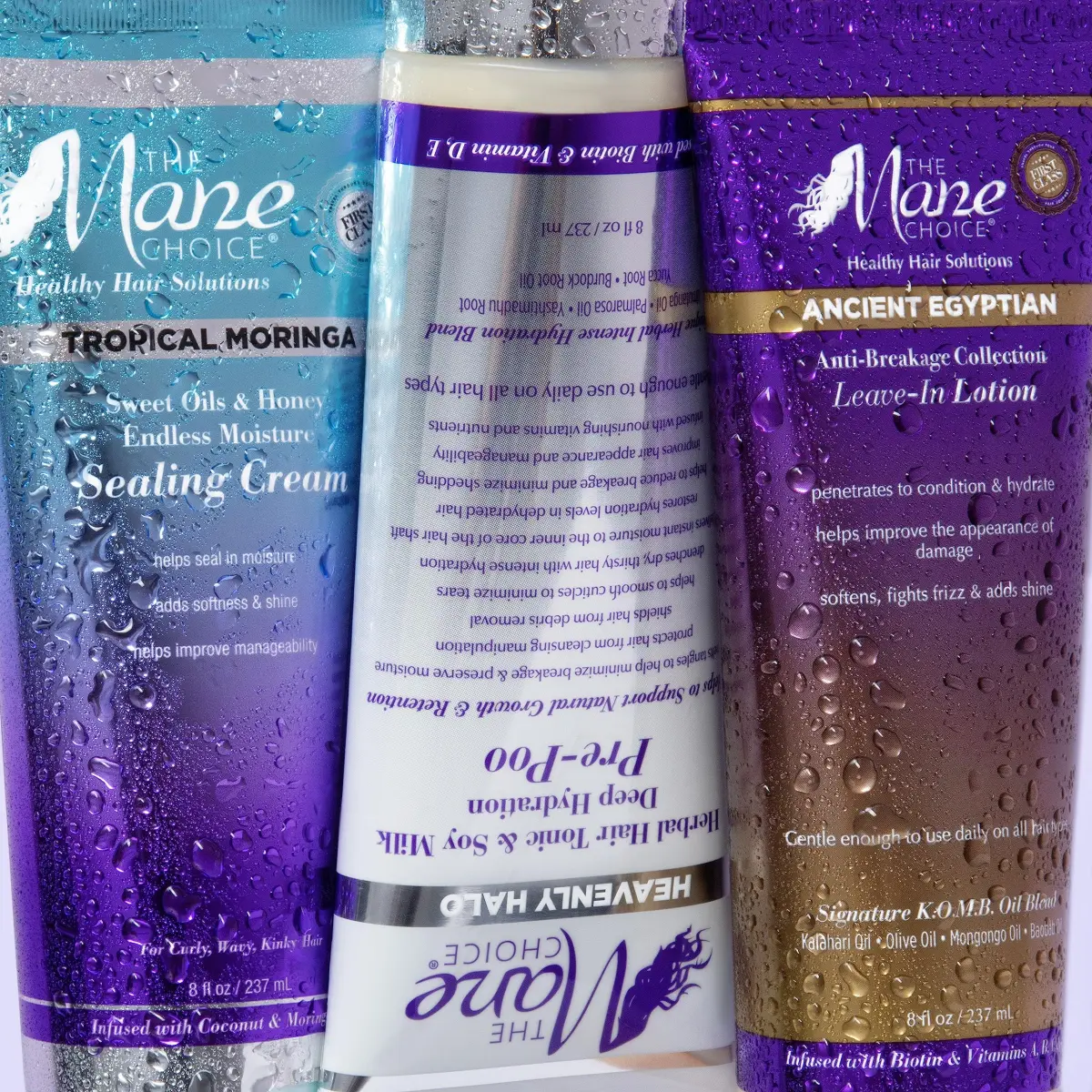 The Mane Choice Tropical Moringa Sweet Oil & Honey Endless Moisture Sealing Cream 237ml (8 Fl Oz) | Hydrates & Defines Curls - view 8