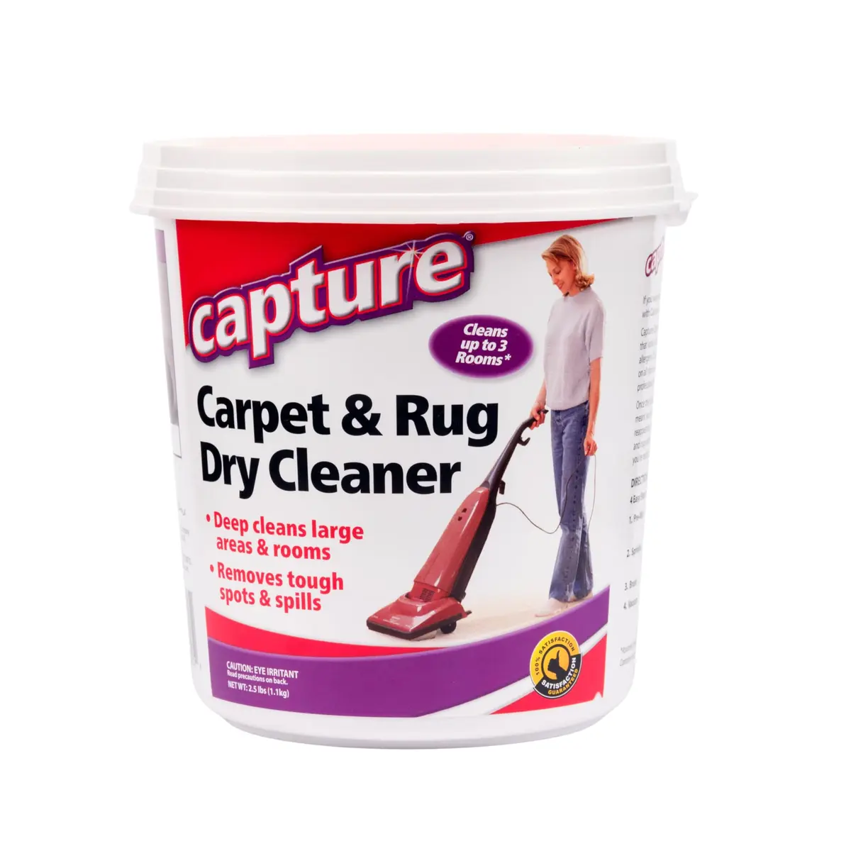 Capture Carpet & Rug Dry Cleaner Powder 1.13 kg (2.5 lb) | Absorbs Dirt, Spills & Odors - main product image