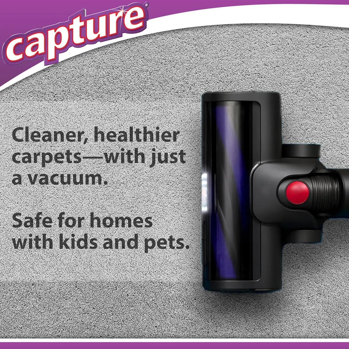 Capture Carpet & Rug Dry Cleaner Powder 1.13 kg (2.5 lb) | Absorbs Dirt, Spills & Odors - view 9