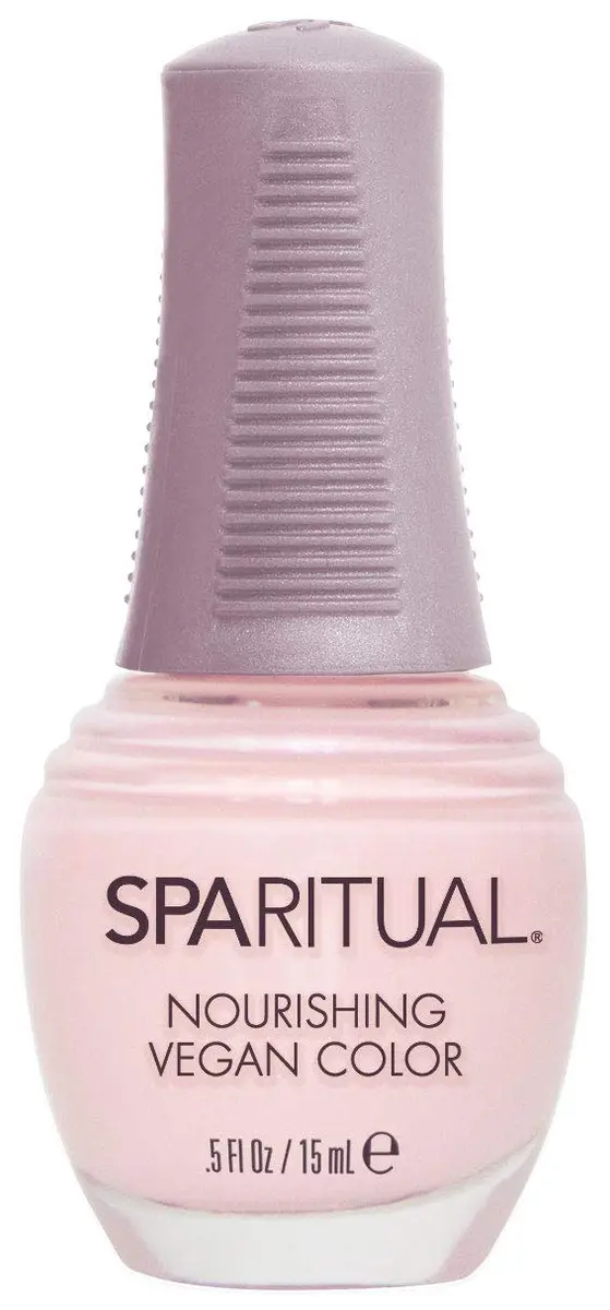 SpaRitual Nourishing Vegan Color Harmony 0.5 fl oz | One-Step Nail Polish Formula, Vegan & 13-Free - main product image