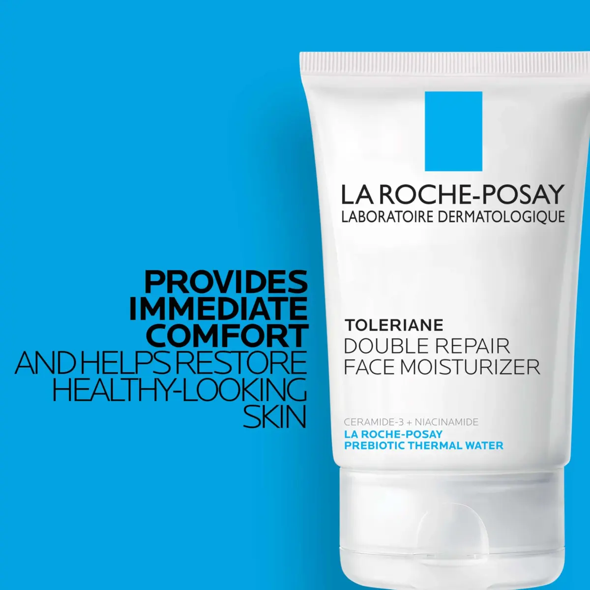 La Roche-Posay Toleriane Double Repair Face Moisturizer 95ml (3.38 Fl Oz) | Prebiotic Skincare for Sensitive Skin - view 4