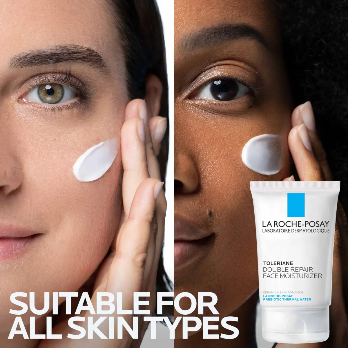 La Roche-Posay Toleriane Double Repair Face Moisturizer 95ml (3.38 Fl Oz) | Prebiotic Skincare for Sensitive Skin - view 5