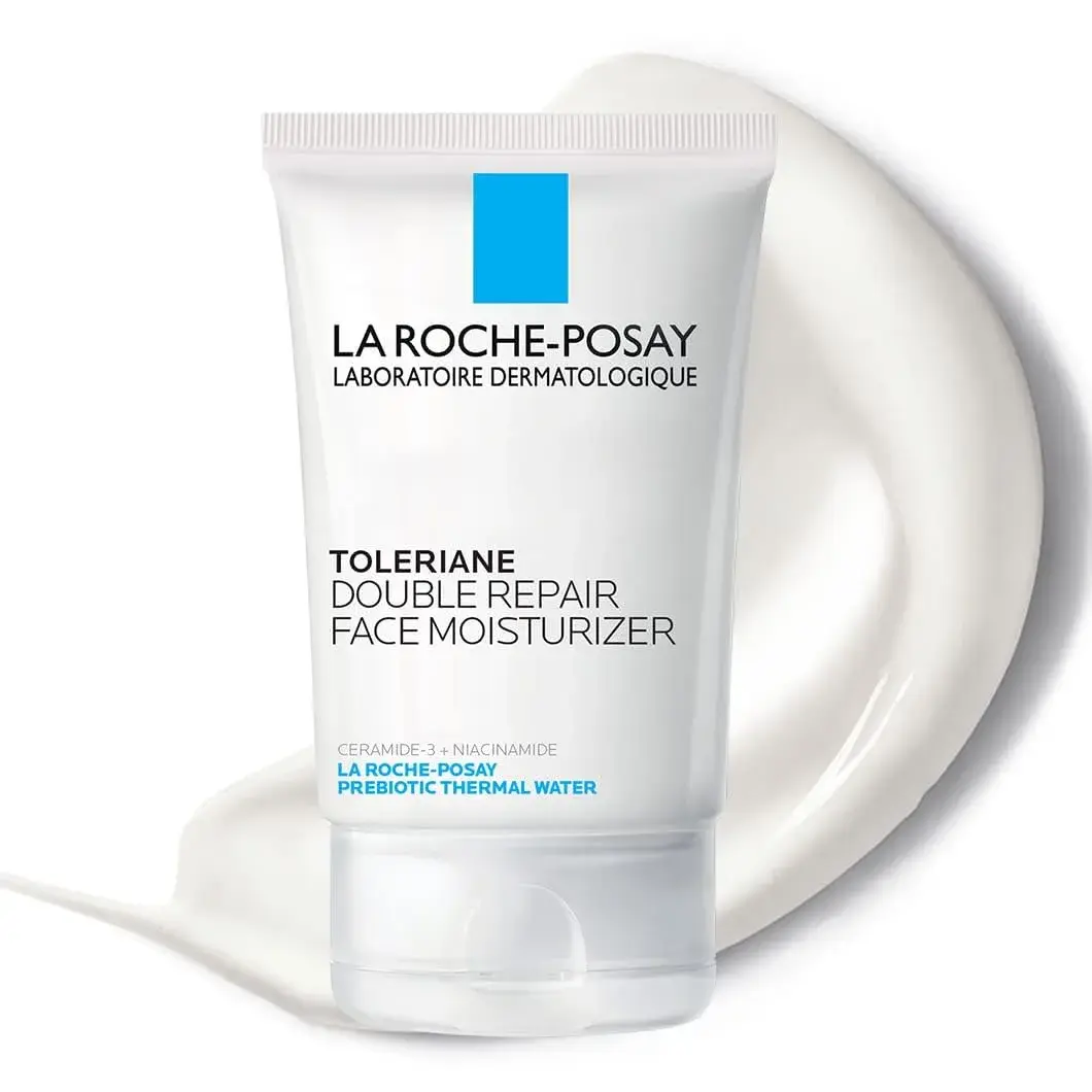 La Roche-Posay Toleriane Double Repair Face Moisturizer 95ml (3.38 Fl Oz) | Prebiotic Skincare for Sensitive Skin - main product image