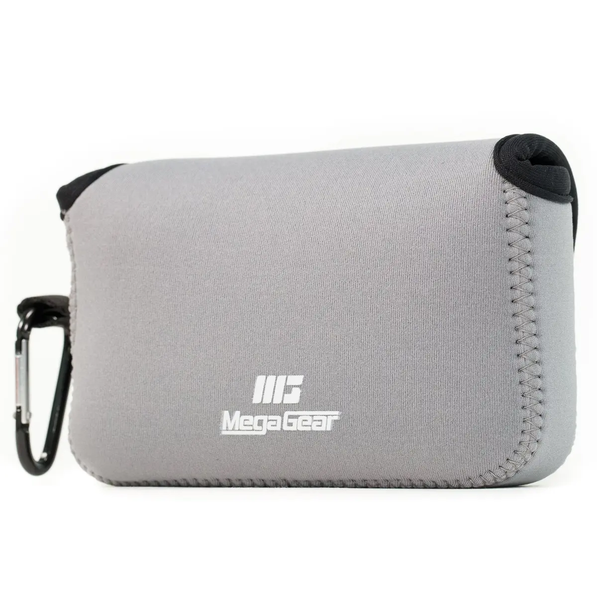 MegaGear Fujifilm X100F, X100T, X100S Camera Case | Ultra Light Neoprene, Carabiner, Gray - view 7