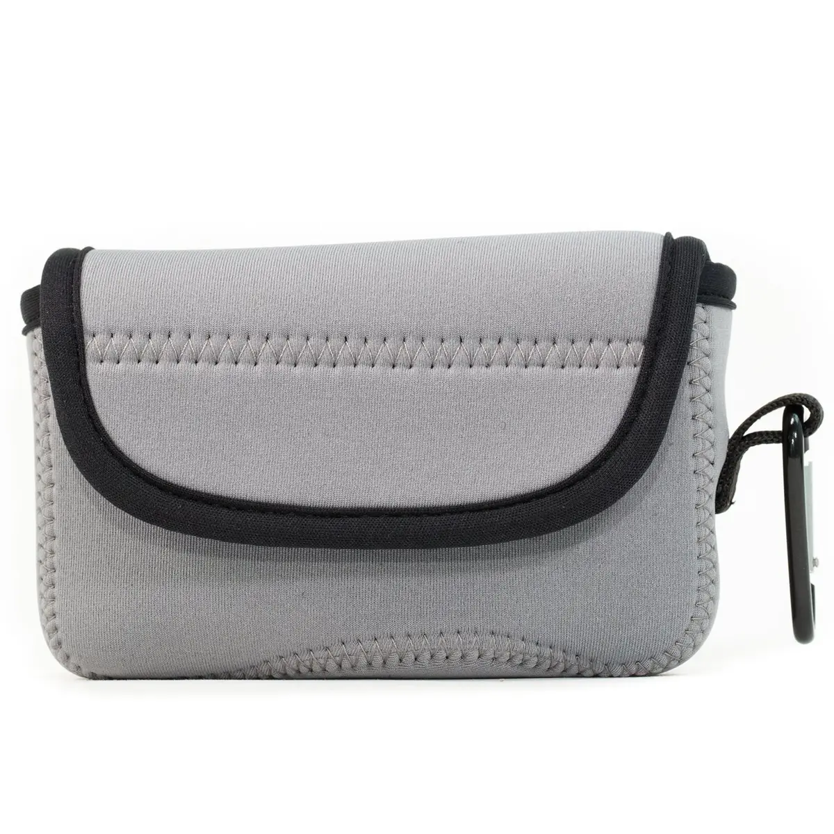 MegaGear Fujifilm X100F, X100T, X100S Camera Case | Ultra Light Neoprene, Carabiner, Gray - view 4
