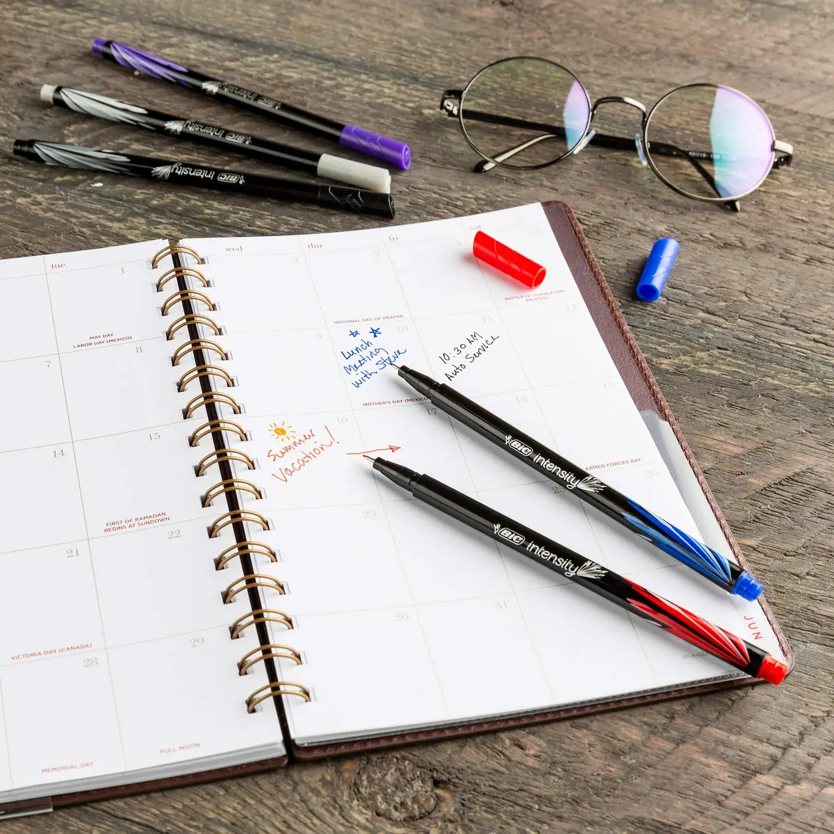 BIC Fineliner Marker Pen Set (3) | Precise 0.4mm Fine Tip for Writing & Art - view 6