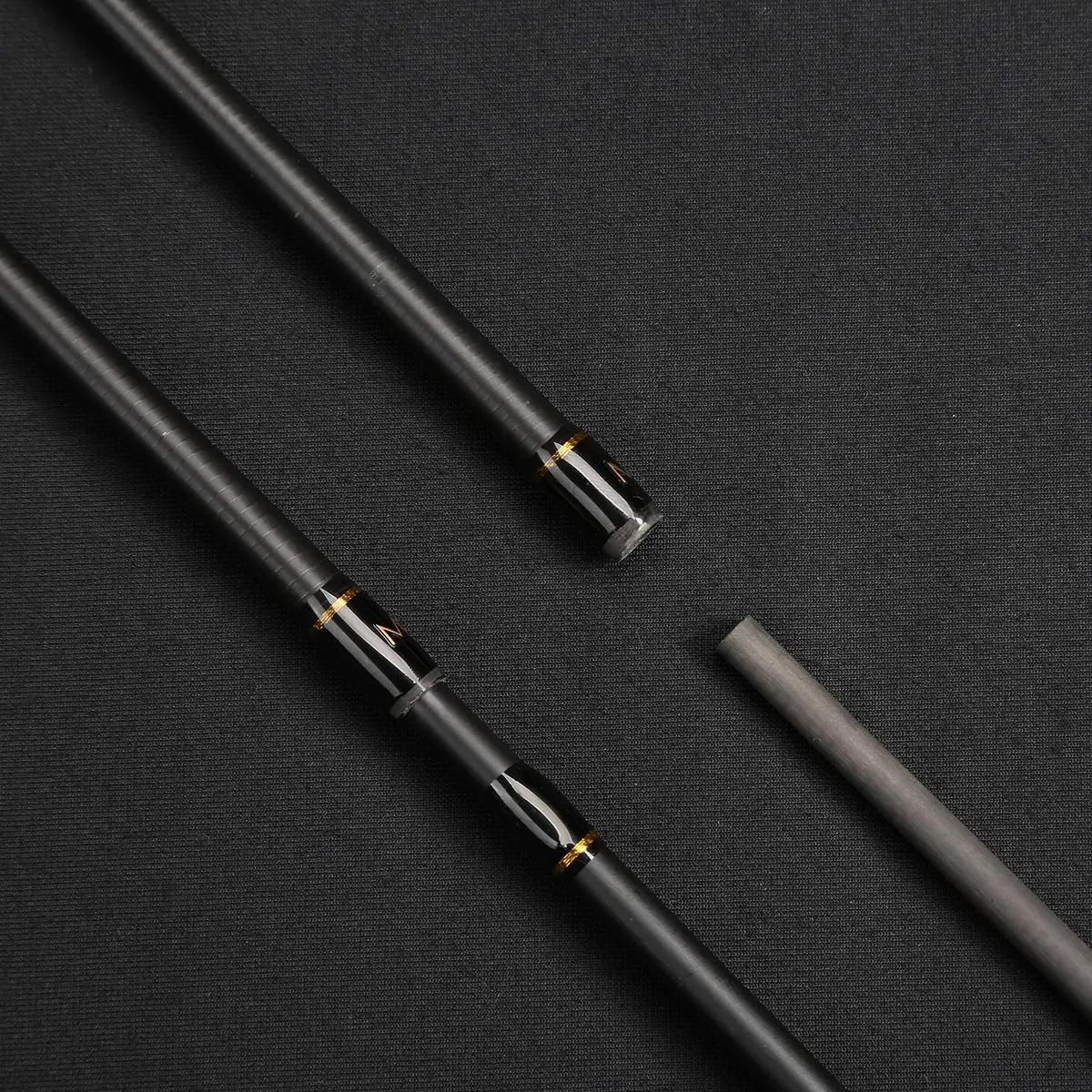 Entsport 7-Feet 2-Piece Spinning Fishing Rod | Medium Heavy, 2 Tips, Carbon Fiber - view 7