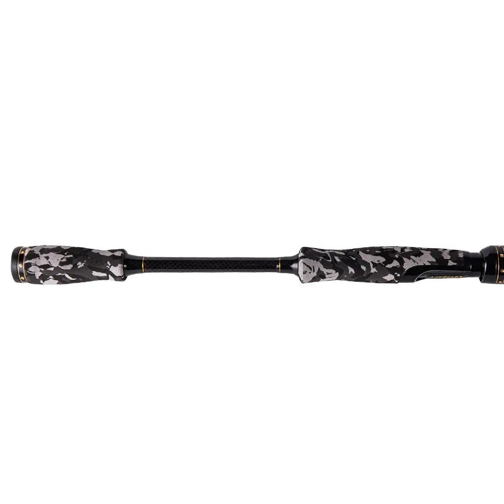 Entsport 7-Feet 2-Piece Spinning Fishing Rod | Medium Heavy, 2 Tips, Carbon Fiber - view 3