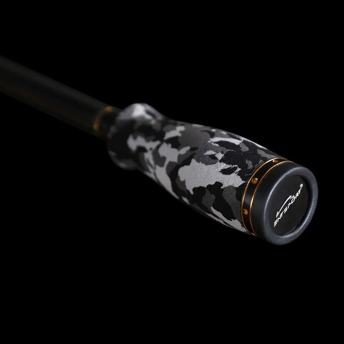 Entsport 7-Feet 2-Piece Spinning Fishing Rod | Medium Heavy, 2 Tips, Carbon Fiber - view 5