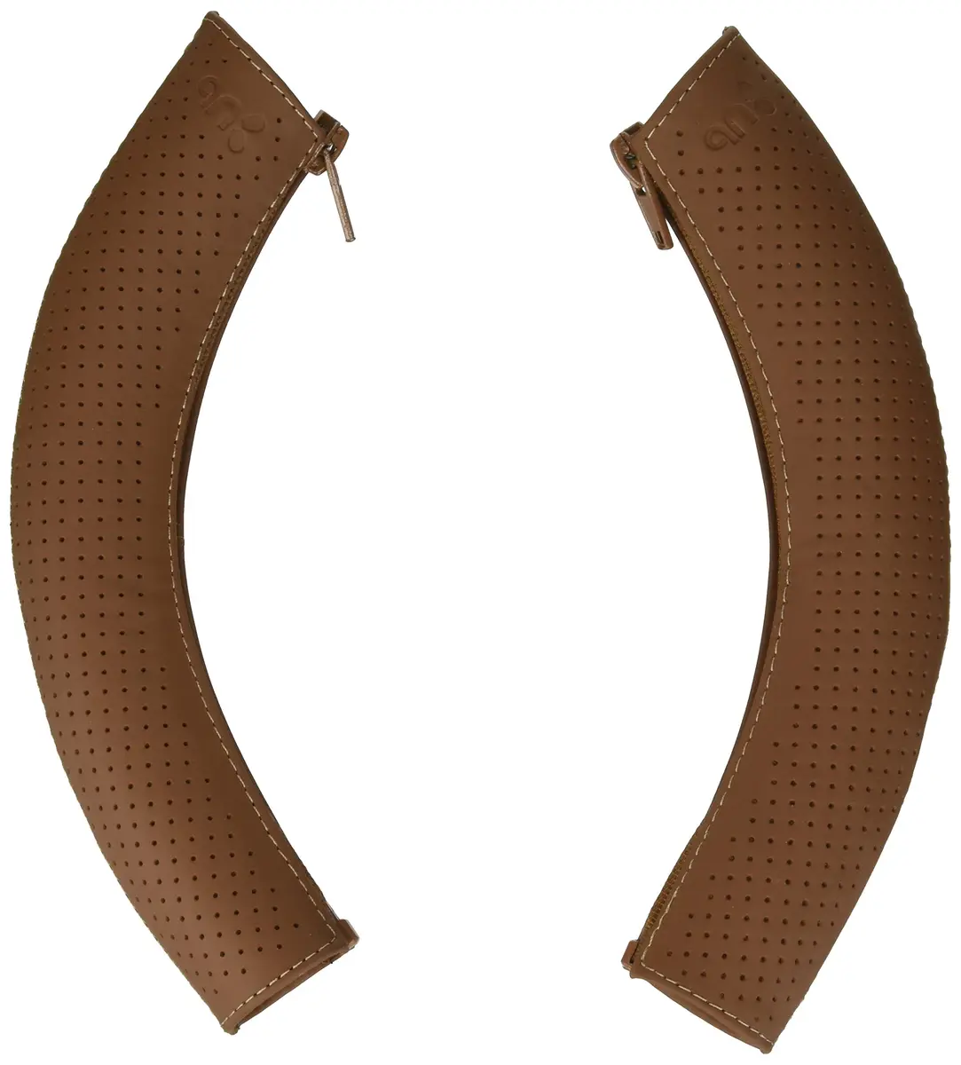 UPPAbaby Leather Handlebar Cover for Vista Strollers – Reach Certified Full Grain Leather – Saddle - main product image