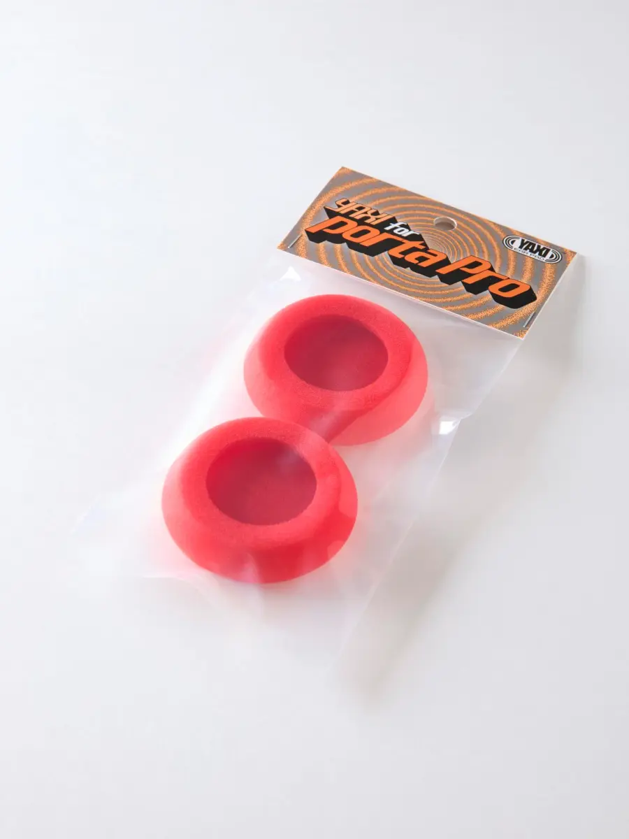YAXI Red Earpads for Koss Porta Pro Headphones | Comfortable Faux Leather Replacements - view 4
