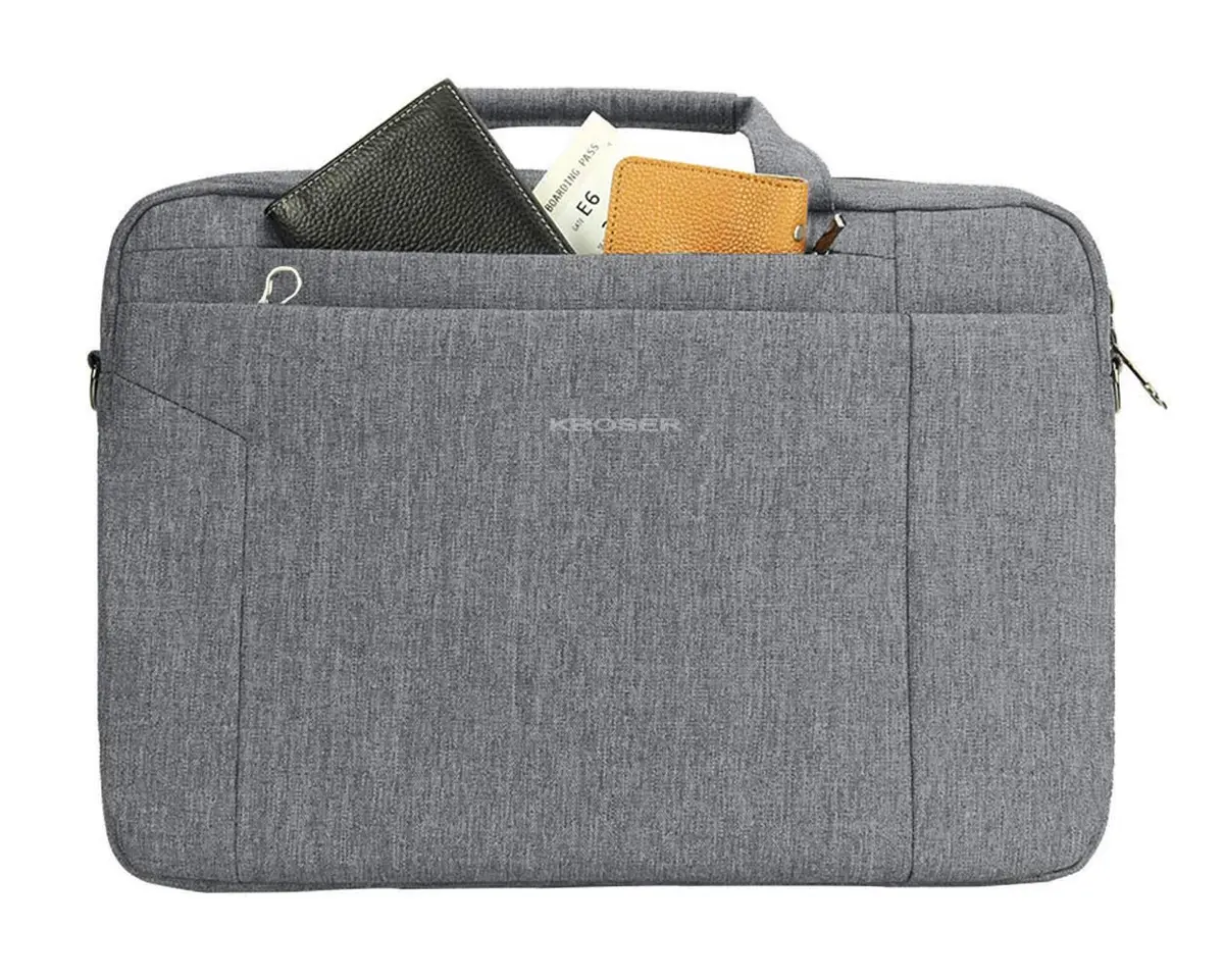 KROSER 15.6 Inch Laptop Briefcase, Computer Bag lightweight Shoulder Bag | Waterproof & Large Capacity - view 3