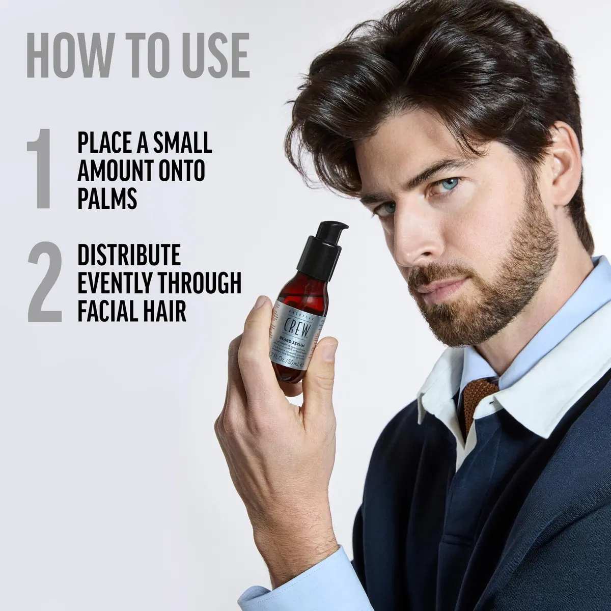 American Crew Beard Serum 1.7 fl oz | Lightweight Conditioning Oil for Men - view 6