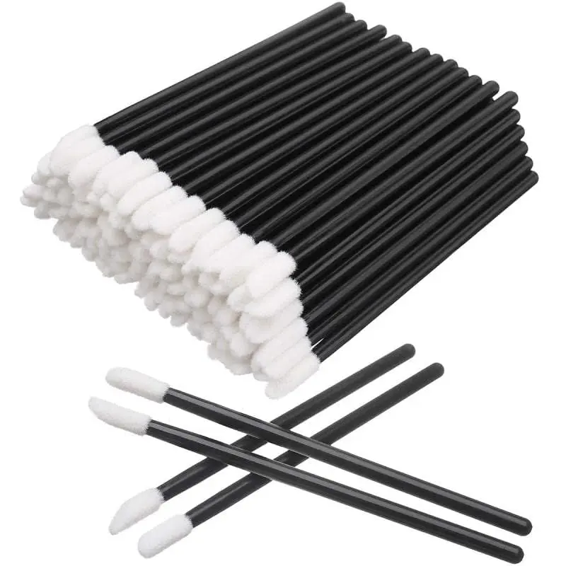 GoWorth Disposable Lip Brushes 200pcs | Smooth, hygienic lip gloss applicators for travel & professional use - view 6