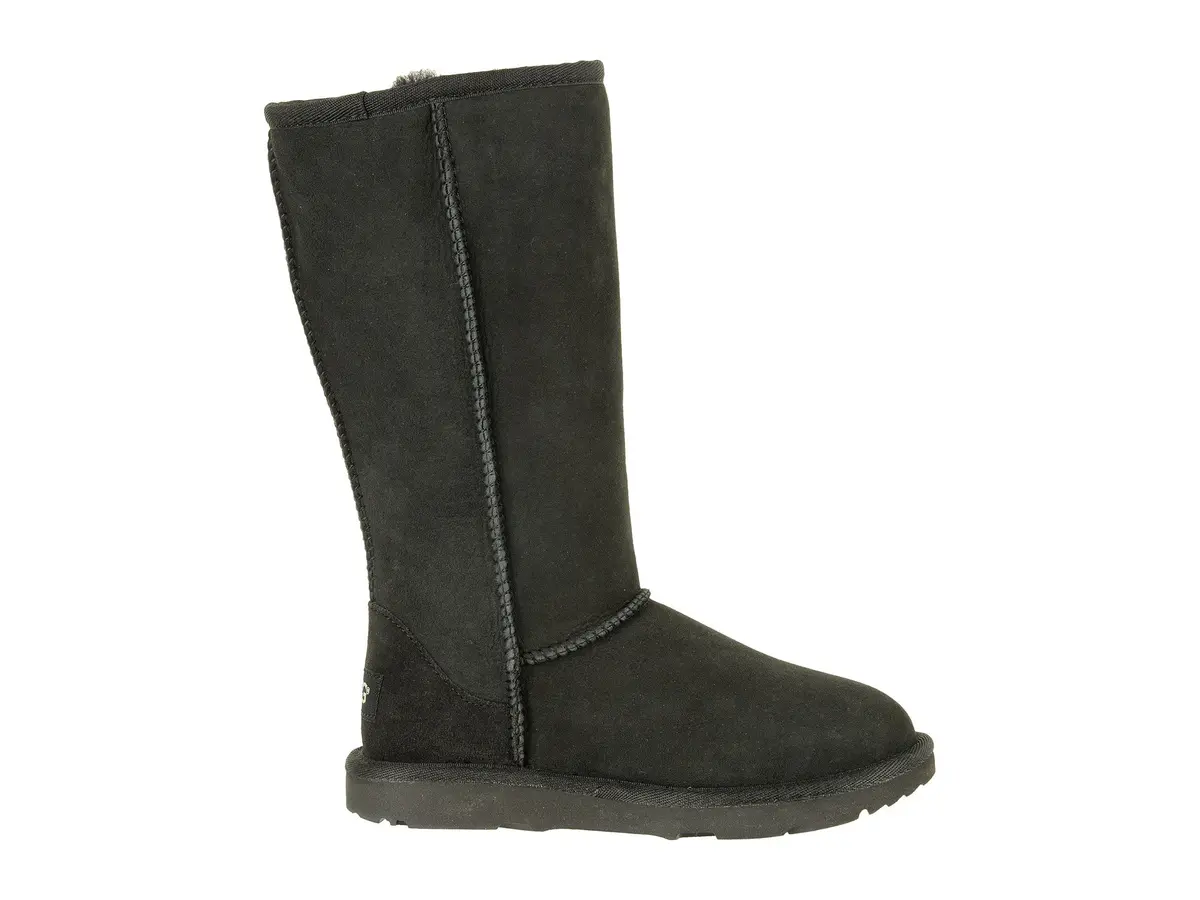 UGG Unisex-Child Classic Tall II Boot Black Big Kid 6 (28.58 cm / 11.25 in Shaft) - view 2