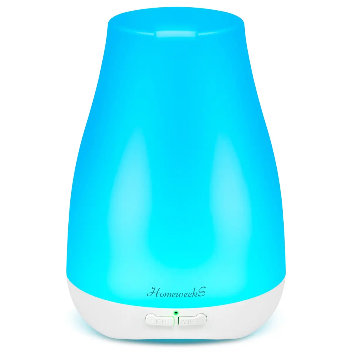 Homeweeks Essential Oil Diffuser 100ml (3.38 Fl Oz) | Ultrasonic Aroma Diffuser with Automatic Shut-Off - main product image