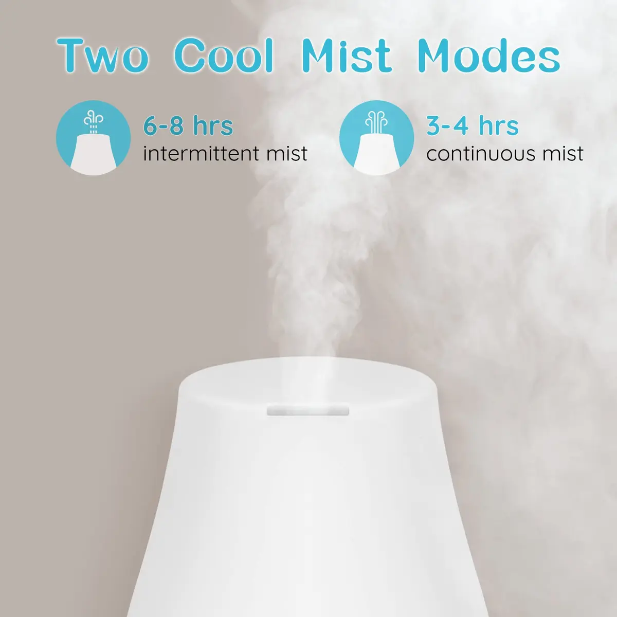 Homeweeks Essential Oil Diffuser 100ml (3.38 Fl Oz) | Ultrasonic Aroma Diffuser with Automatic Shut-Off - view 6